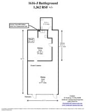 1616 Battleground Ave, Greensboro, NC for lease Floor Plan- Image 2 of 13