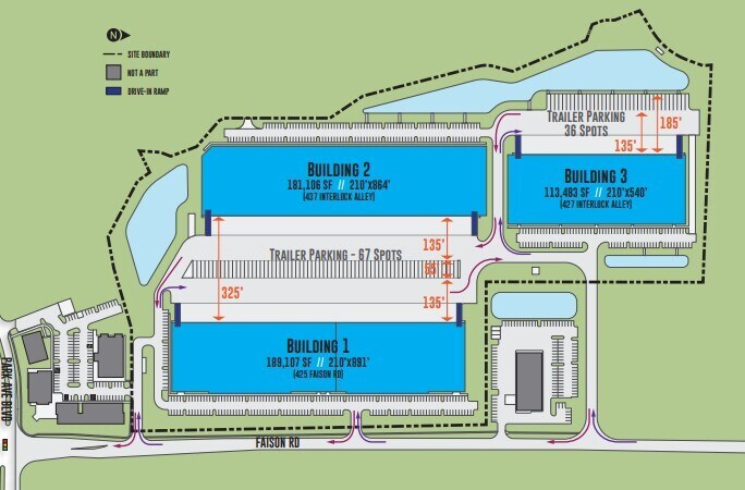 425 Faison Rd, Charleston, SC for lease Floor Plan- Image 1 of 1