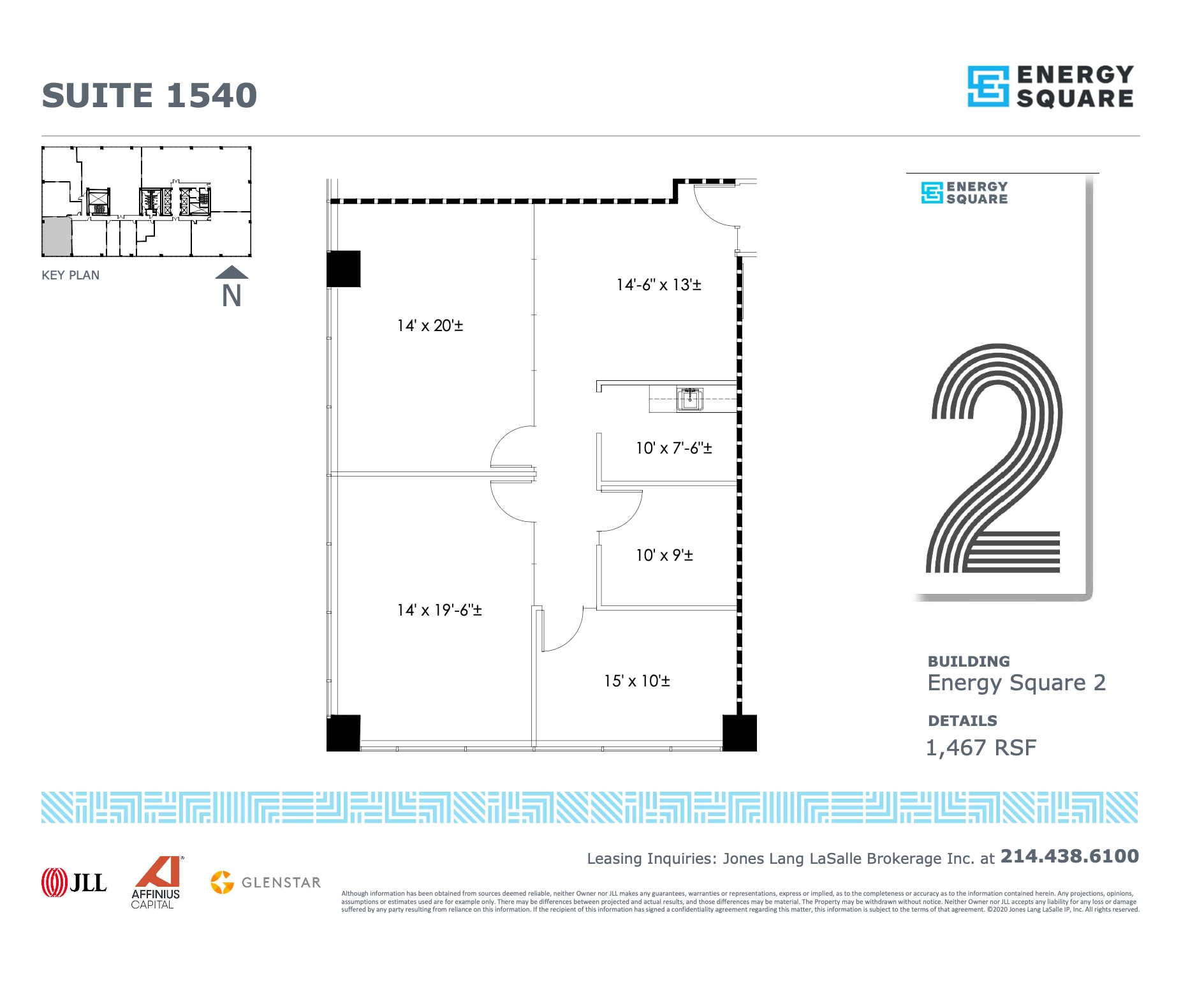 6688 N Central Expy, Dallas, TX à louer Plan d’étage- Image 1 de 1