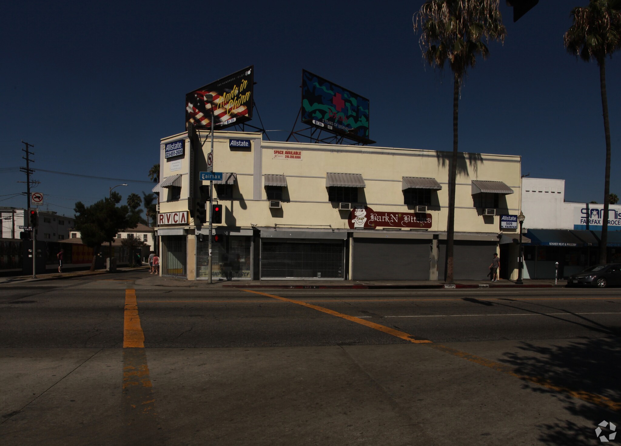 501-509 N Fairfax Ave, Los Angeles, CA à louer Photo du bâtiment- Image 1 de 3