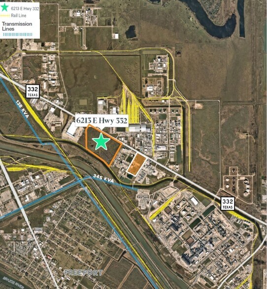 6213 E Highway 332, Freeport, TX for sale - Aerial - Image 2 of 2