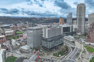 112 Washington Pl, Pittsburgh, PA - Aerial  map view