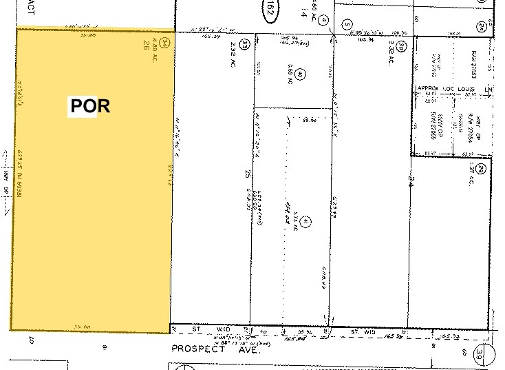 9932 Prospect Ave, Santee, CA à louer - Plan cadastral - Image 2 de 4