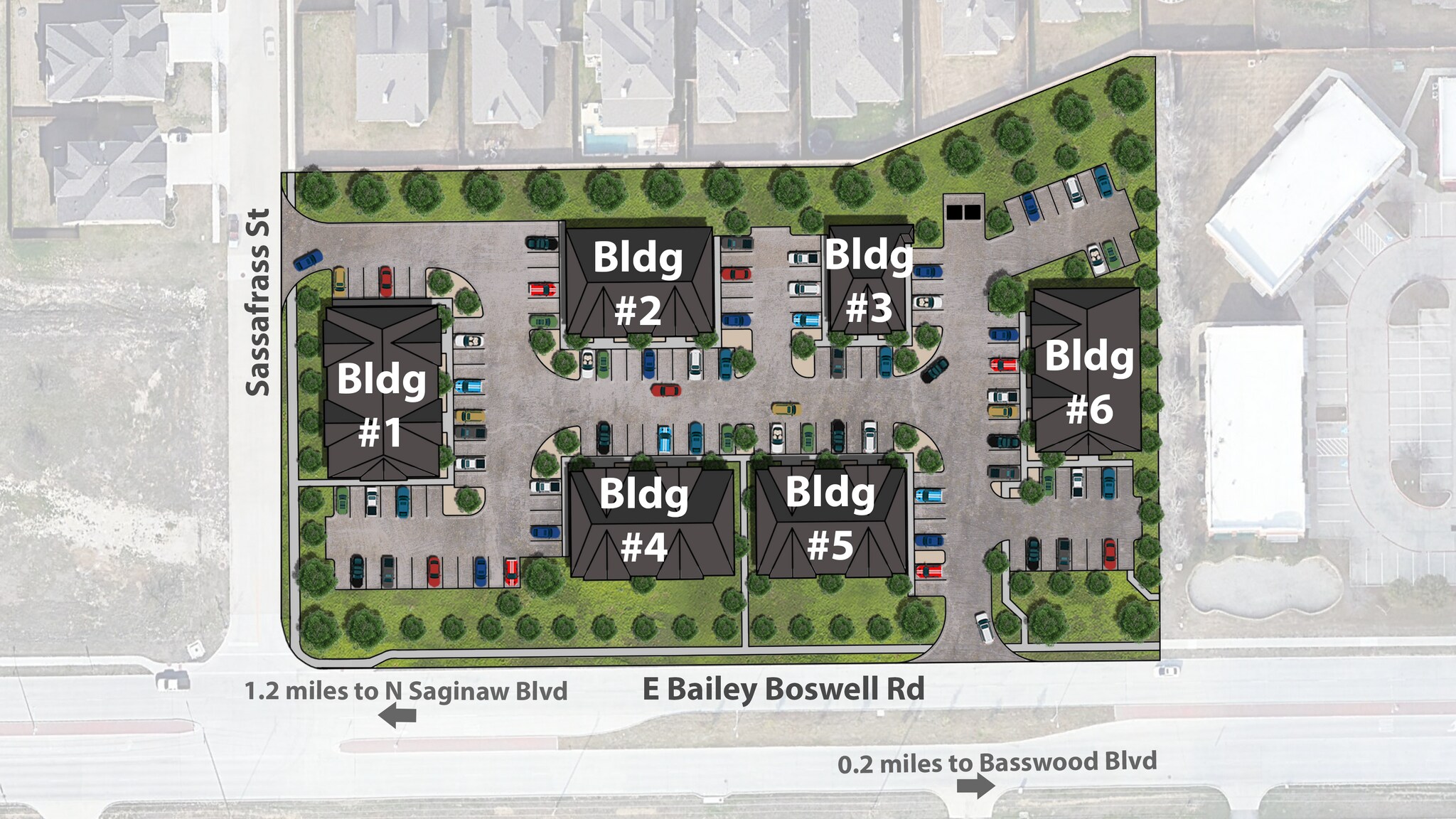 East Bailey Boswell Rd, Saginaw, TX for lease Primary Photo- Image 1 of 6