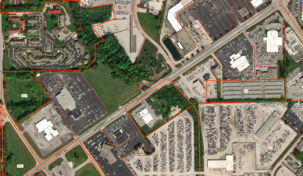 5304 Pike Plaza Rd, Indianapolis, IN for sale - Aerial - Image 2 of 3