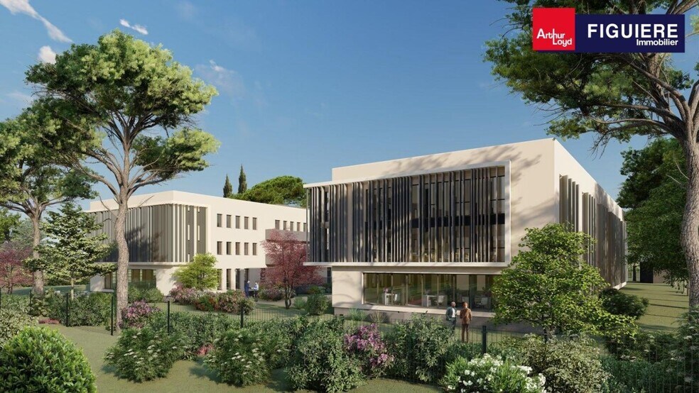 190 Rue Léon Foucault, Aix-en-Provence à vendre - Photo du bâtiment - Image 3 de 10