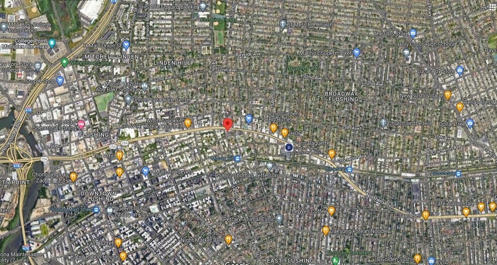 14930-14936 Northern Blvd, Flushing, NY à vendre - Aérien - Image 3 de 14