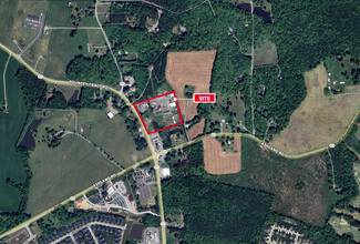 15474 Pouncey Tract Rd, Rockville, VA - aerial  map view