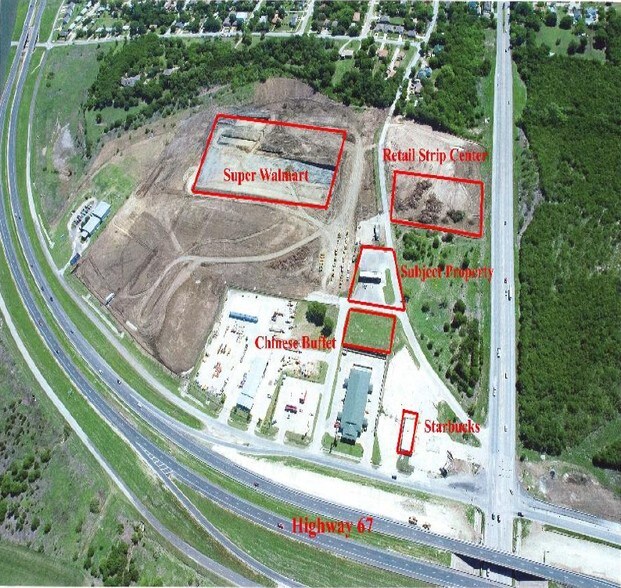 250 Eric St, Midlothian, TX à vendre - Aérien - Image 2 de 4