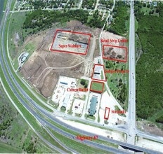 250 Eric St, Midlothian, TX - AÉRIEN  Vue de la carte