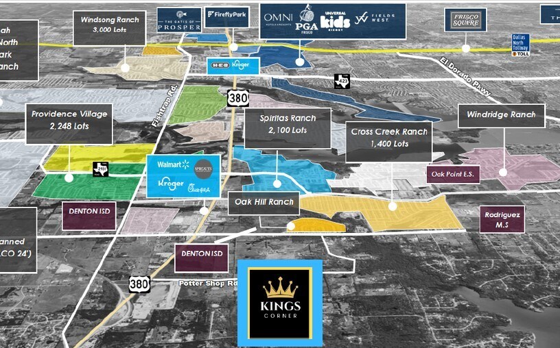 4700 S Potter Shop Rd, Cross Roads, TX à vendre - Photo du bâtiment - Image 3 de 3