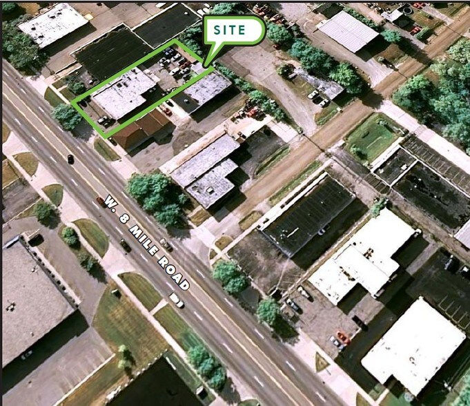 32440 W 8 Mile Rd, Farmington Hills, MI for sale - Aerial - Image 3 of 4