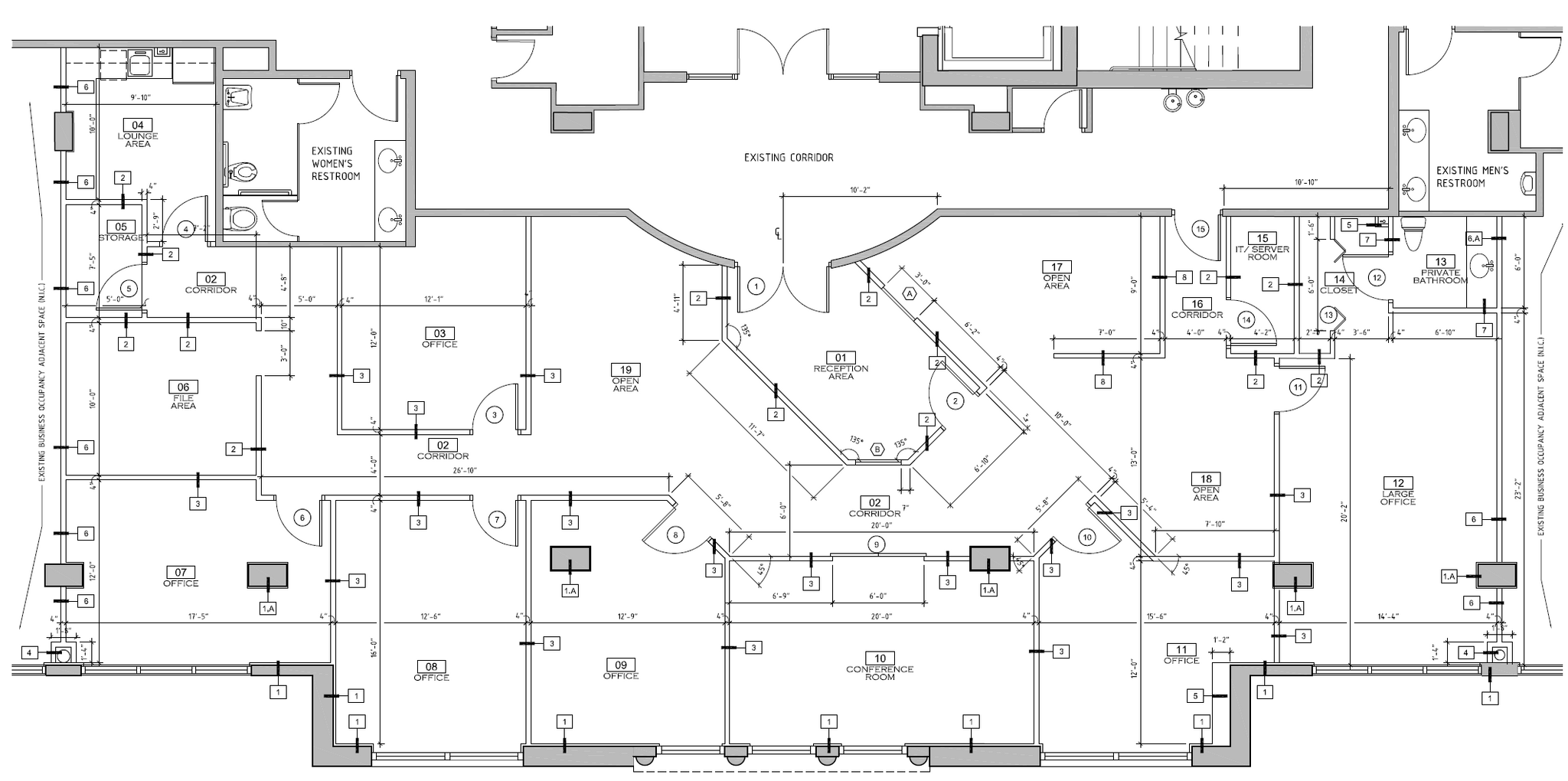 55 Merrick Way, Coral Gables, FL for lease Floor Plan- Image 1 of 21