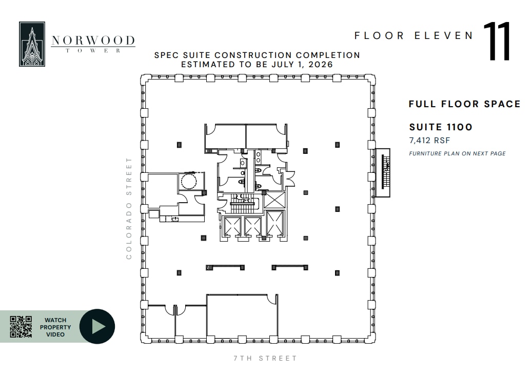 114 W 7th St, Austin, TX for lease Floor Plan- Image 1 of 1