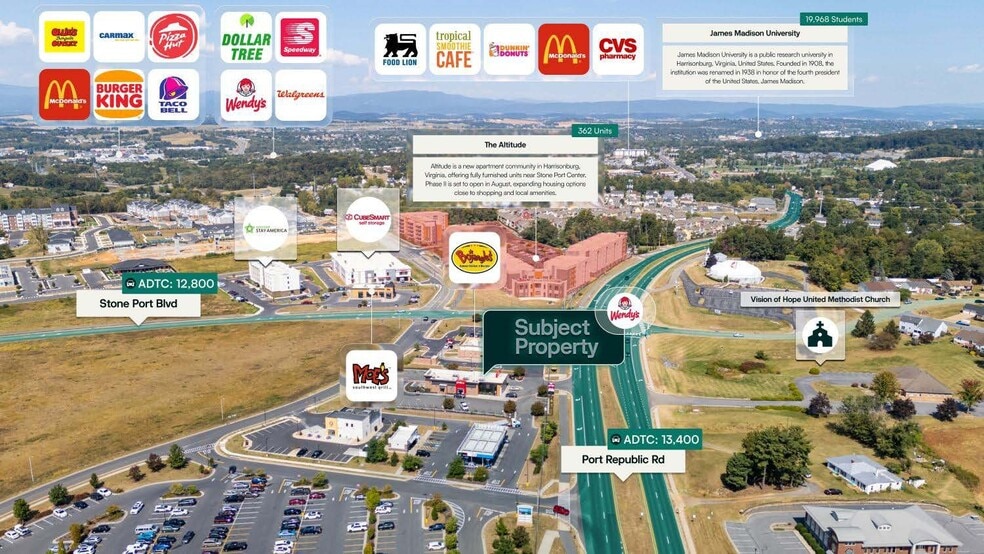 1882 Port Republic Rd, Harrisonburg, VA for sale - Building Photo - Image 2 of 2