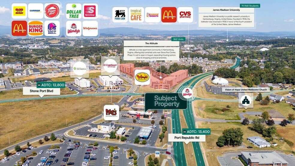 1882 Port Republic Rd, Harrisonburg, VA à vendre - Photo du bâtiment - Image 2 de 2