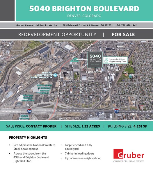 5040 Brighton Blvd, Denver, CO à vendre - Photo du bâtiment - Image 2 de 10
