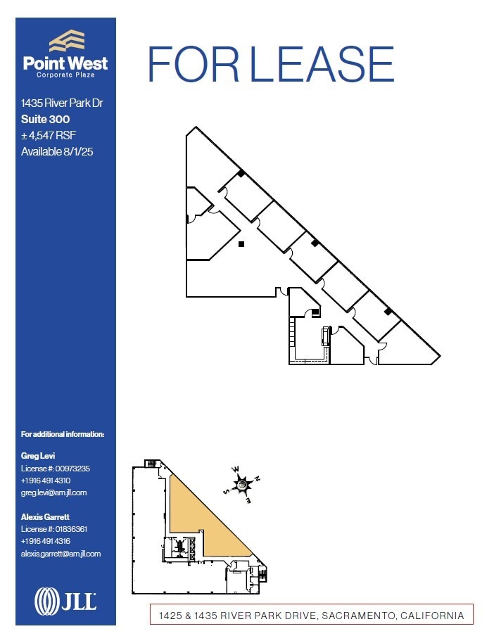 1435 River Park Dr, Sacramento, CA for lease Floor Plan- Image 1 of 1