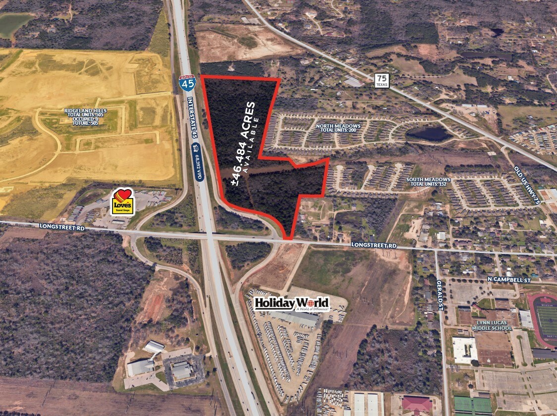 Longstreet & I-45, Willis, TX for sale Primary Photo- Image 1 of 3