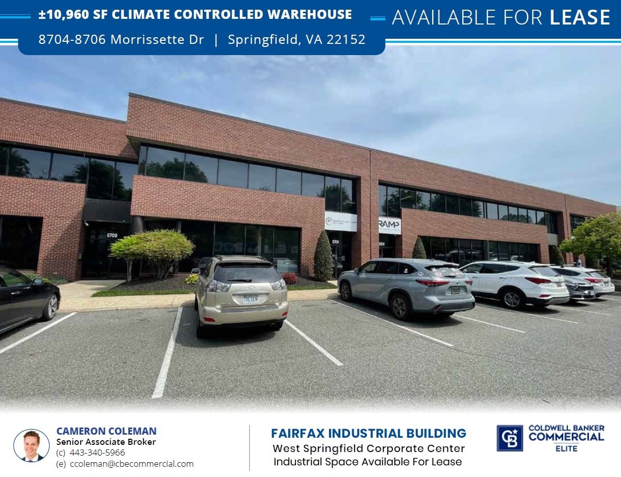 8700-8730 Morrissette Dr, Springfield, VA for lease Building Photo- Image 1 of 9