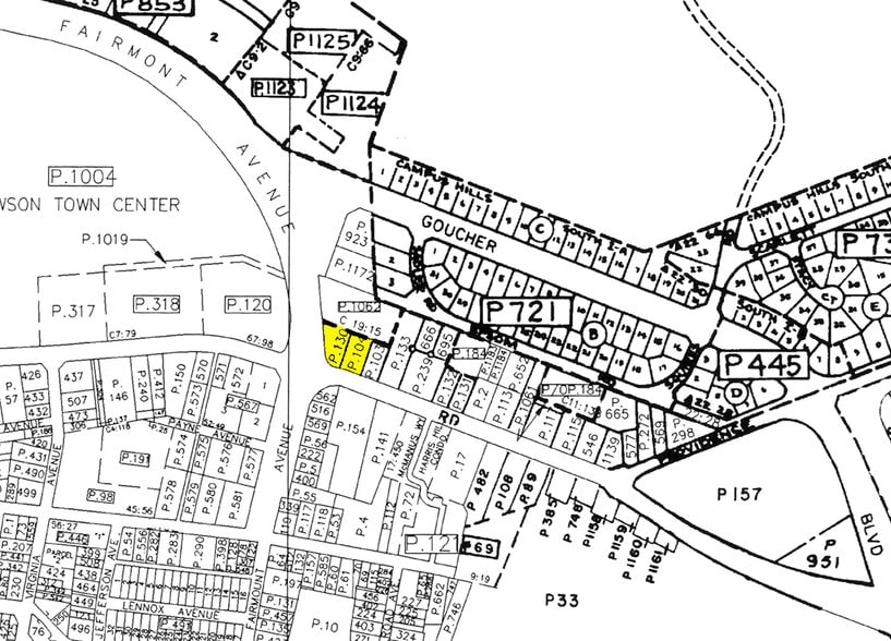 400 E Joppa Rd, Towson, MD for sale - Plat Map - Image 3 of 12
