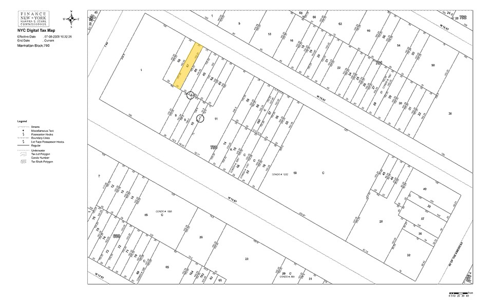 156 W 15th St, New York, NY for sale - Plat Map - Image 2 of 21