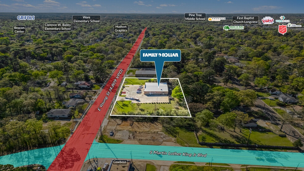 935 E Young St, Longview, TX for sale - Building Photo - Image 2 of 5