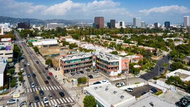 8484 Wilshire Blvd, Beverly Hills, CA - Aérien  Vue de la carte