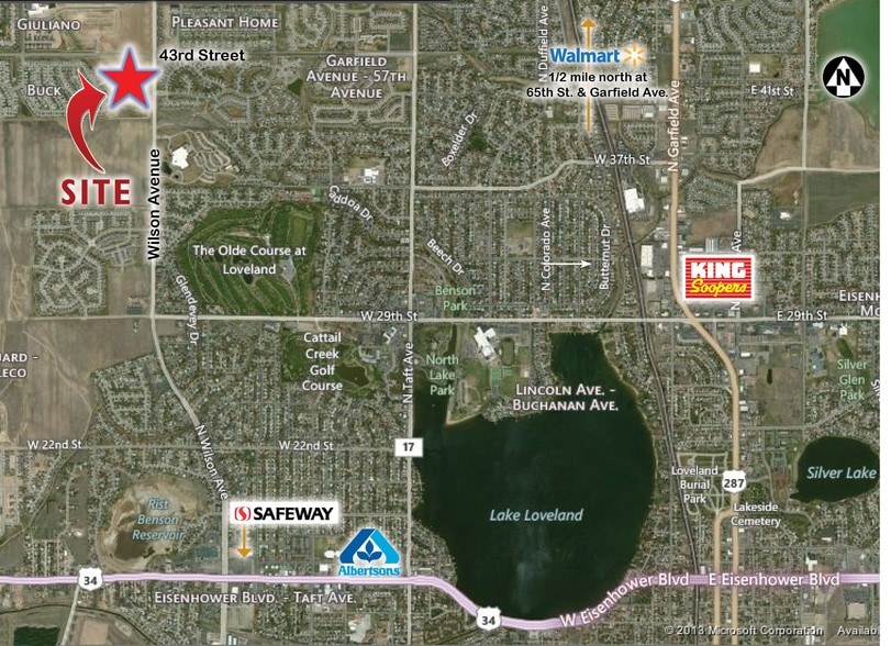 NWC W 43rd St & Wilson Ave, Loveland, CO à vendre - Photo du bâtiment - Image 1 de 2