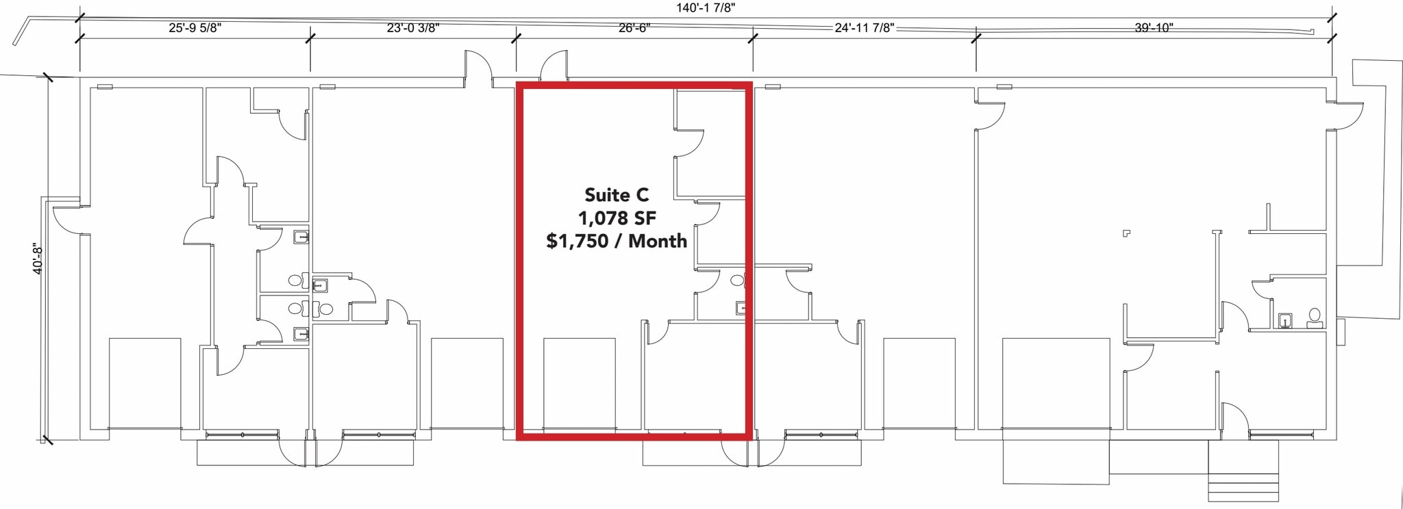 100 Mill St, Lawrenceville, GA for lease Floor Plan- Image 1 of 1