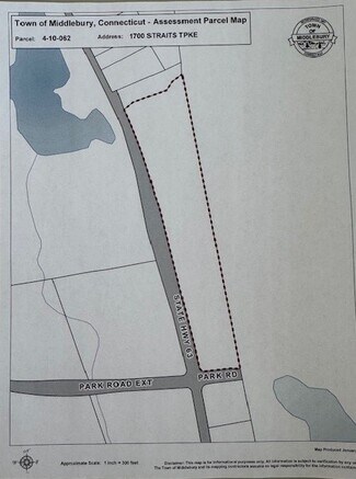Plus de détails pour 1700 Straits Tpke, Middlebury, CT - Terrain à vendre