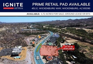 Plus de détails pour 451 E Wickenburg Way, Wickenburg, AZ - Terrain à louer