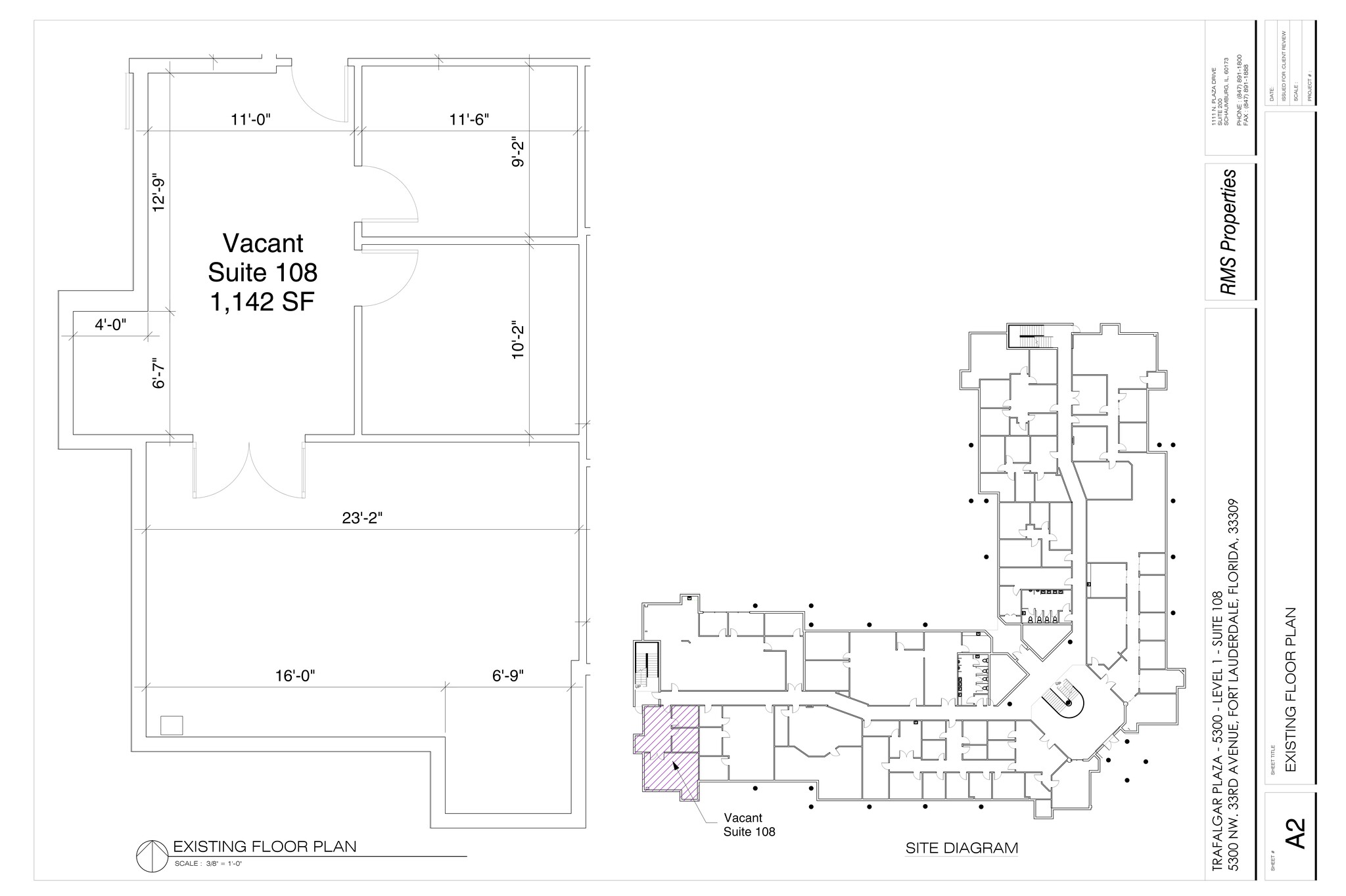 5300 NW 33rd Ave, Fort Lauderdale, FL à louer Plan de site- Image 1 de 1