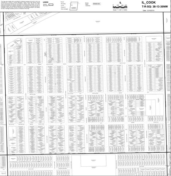 7915 S Kedzie Ave, Chicago, IL à vendre - Plan cadastral - Image 2 de 2