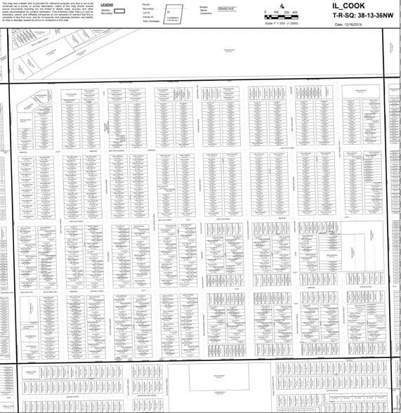7915 S Kedzie Ave, Chicago, IL for sale - Plat Map - Image 2 of 2