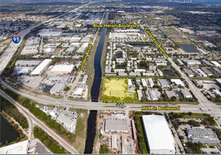 1969 W 9th St, Riviera Beach, FL - aerial  map view