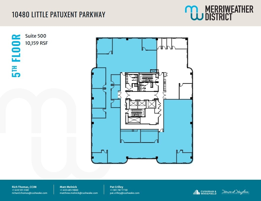10480 Little Patuxent Pky, Columbia, MD for lease Floor Plan- Image 1 of 1