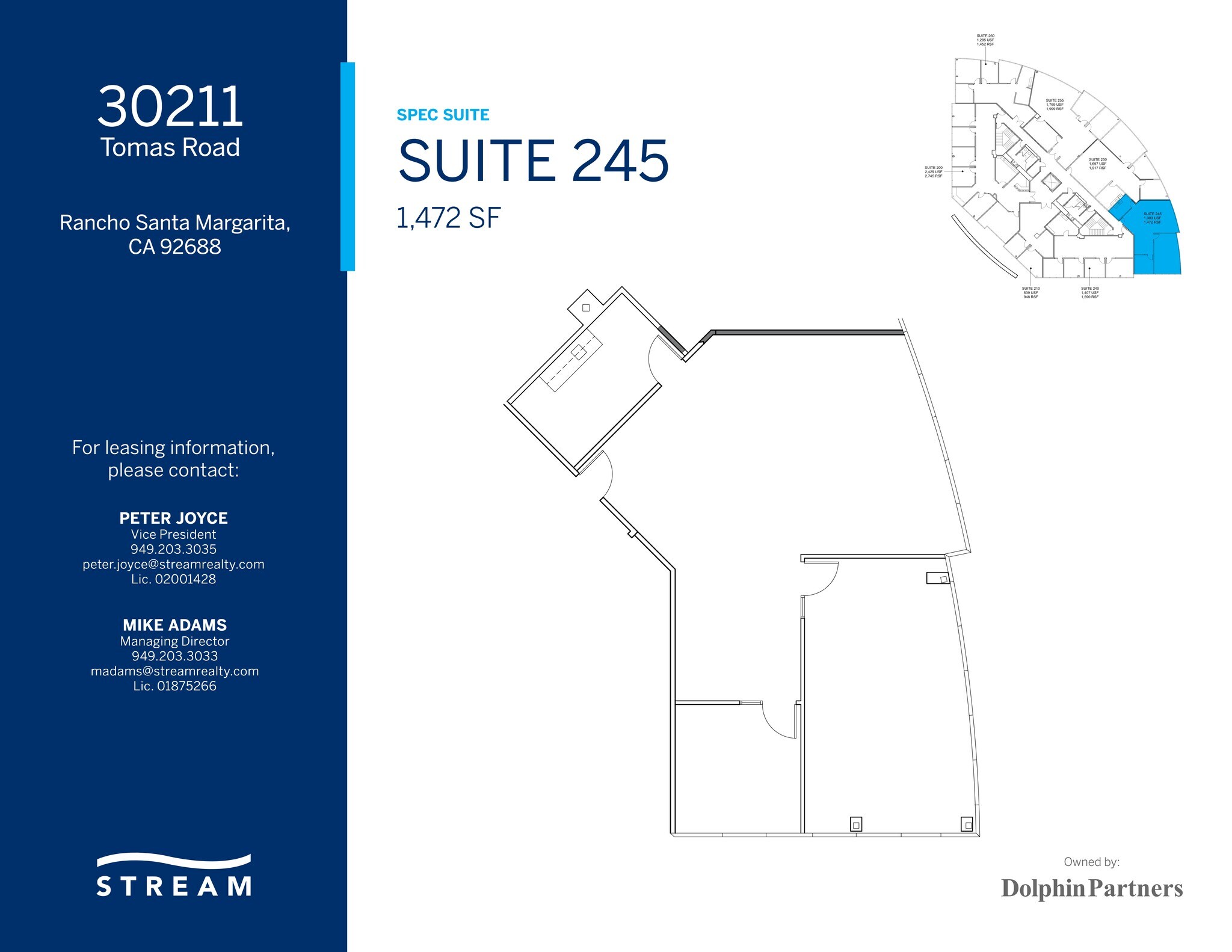 30021 Tomas Rd, Rancho Santa Margarita, CA for lease Site Plan- Image 1 of 1