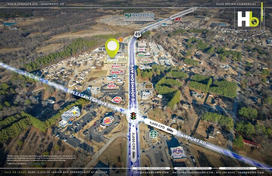 4212 E Johnson Ave, Jonesboro, AR à louer - Photo du bâtiment - Image 3 de 7