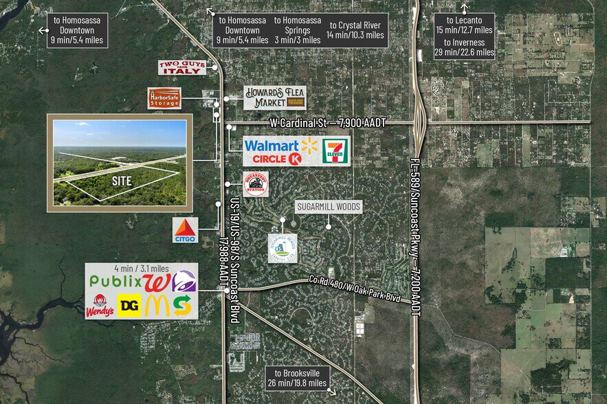 6614 Suncoast blvd, Homosassa, FL à vendre - Photo du bâtiment - Image 3 de 18