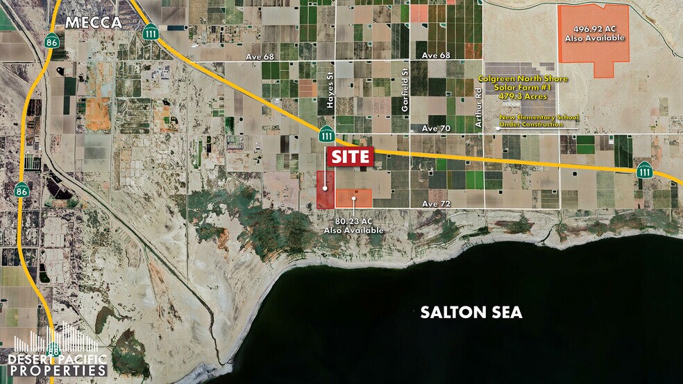 71st Ave, Mecca, CA à vendre - Photo du bâtiment - Image 2 de 9