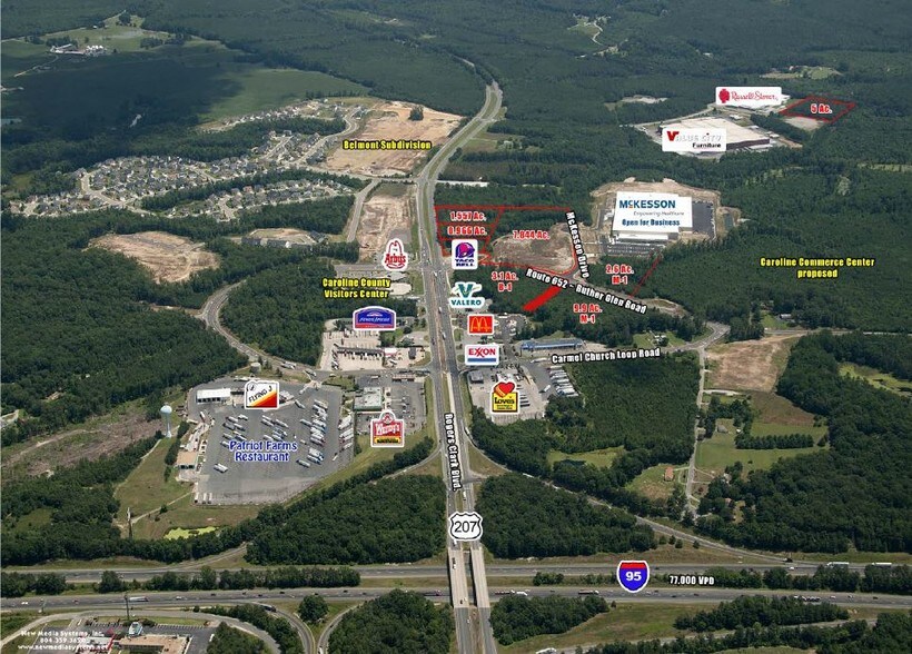 Ruther Glen Rd, Ruther Glen, VA for sale - Building Photo - Image 2 of 4