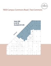 1900 Campus Commons Dr, Reston, VA for lease Floor Plan- Image 1 of 1