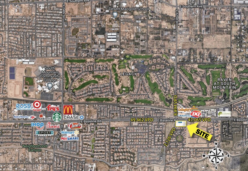 32nd St & Baseline Rd, Phoenix, AZ à louer - Photo du bâtiment - Image 3 de 8