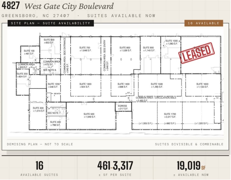 4827 Gate City Blvd, Greensboro, NC for lease - Building Photo - Image 3 of 23