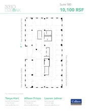 3310 Live Oak St, Dallas, TX à louer Plan d’étage- Image 1 de 1