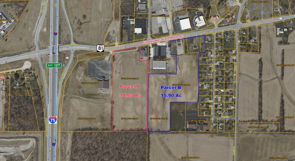 1672 Findlay Rd, Lima, OH à vendre - Aérien - Image 1 de 1