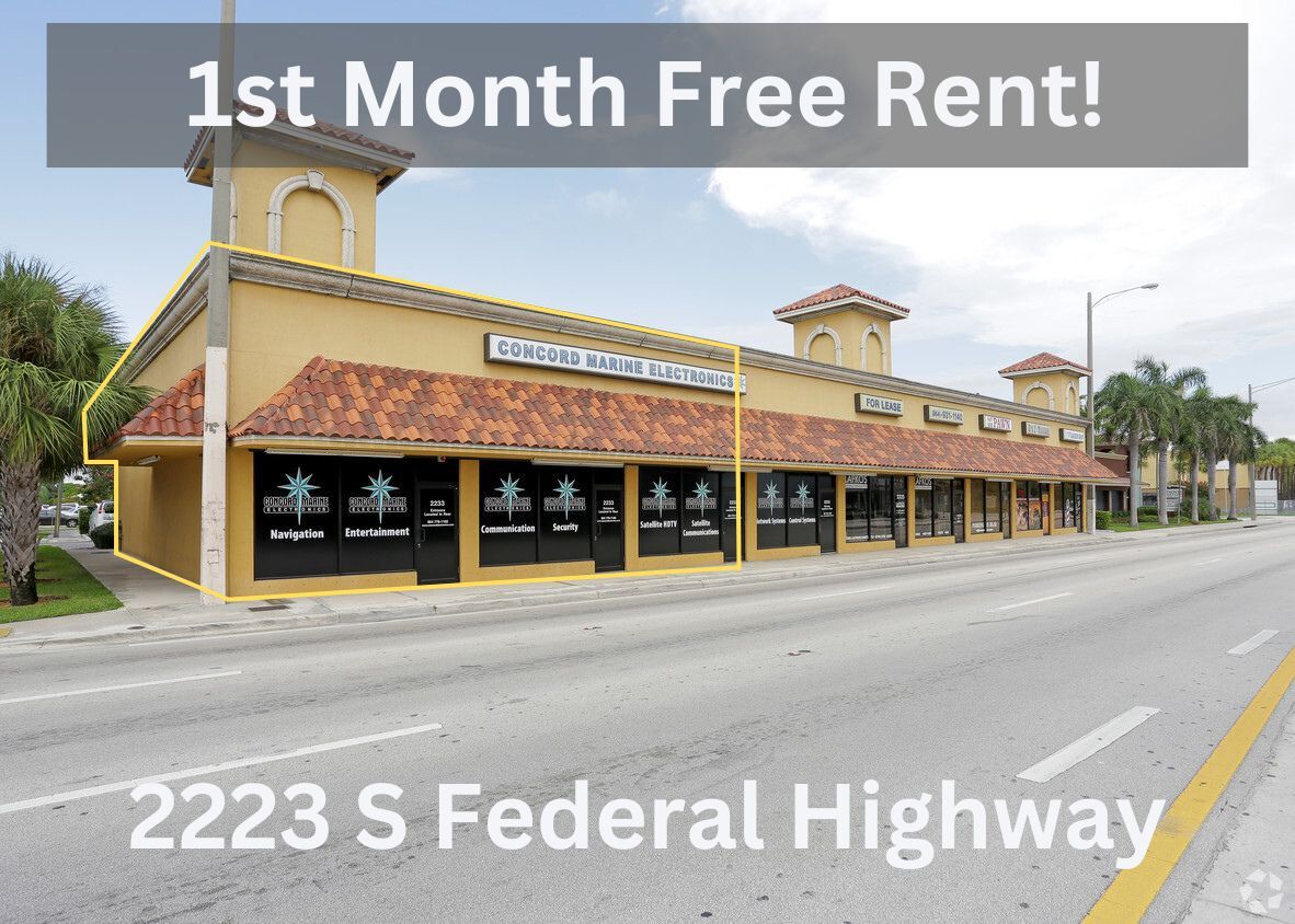 2215-2223 S Federal Hwy, Fort Lauderdale, FL à louer Photo du bâtiment- Image 1 de 15