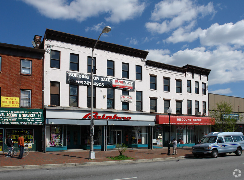 407-413 S Broadway, Baltimore, MD à vendre - Photo principale - Image 1 de 2