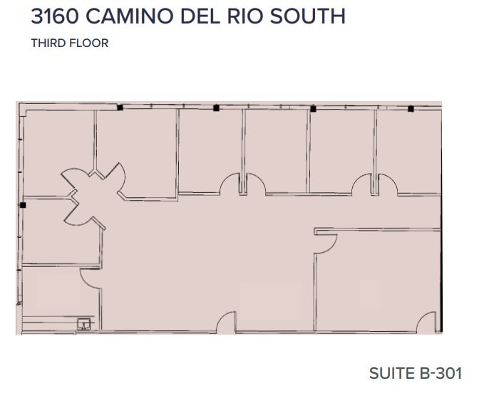 3110 Camino del Rio S, San Diego, CA for lease Floor Plan- Image 1 of 1